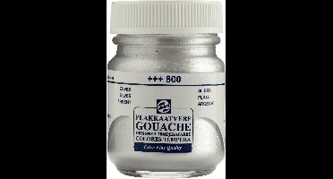 Talens Gouache Verf Extra Fijn 800 Zilver 50 ml
