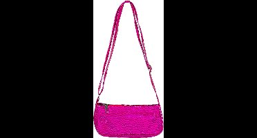 Tas Slam Glam Roze - Festival Tas - Verstelbare band - Holografisch