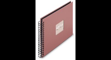 Hama Spiraal fotoalbum - Fine Art - 28x24 - 50 pagina's - Terracotta