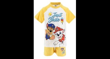Paw Patrol Kledingset Geel Maat 110