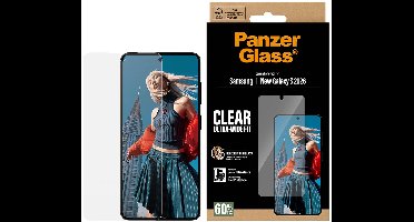 PanzerGlass Screenprotector geschikt voor Samsung Galaxy S26 Glazen | PanzerGlass Ultra-Wide Fit Screenprotector - Case Friendly
