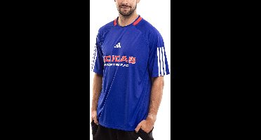 adidas Sportshirt Heren - Blauw - Polyester