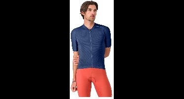 Castelli Espresso 2 Korte Mouw Wielertrui Blauw L Man