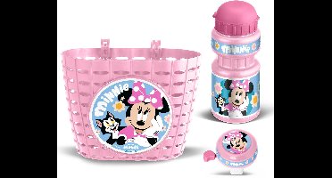 Disney Accessoiresset Minnie Roze/blauw 3-delig