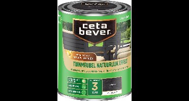 Cetabever - Tuinmeubelbeits Natuurlijk Effect - Zwart - 750 Ml