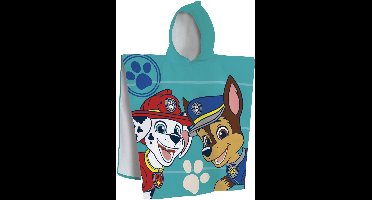 PAW Patrol Poncho / Badcape, Summer - 60 x 120 cm - Katoen