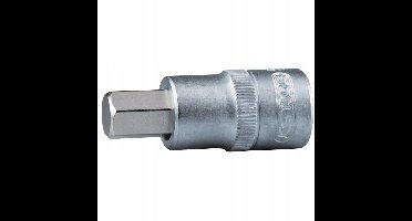 KS TOOLS - 1/2 zeskantige korte dop - 14mm - Roestvrijstaal - Chroom molybdeen