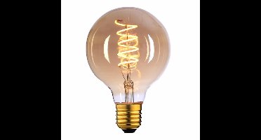 Highlight Led Globe lamp 125mm - 3 standen dimbaar 6watt E27