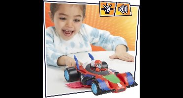PJ Masks Animal Power Flash Cruiser Transformerende Auto met Lichtjes en Geluiden, Speelgoed van Hasbro