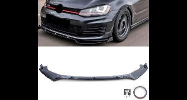 Spoiler Splitter Geschikt voor VW Golf 7 GTI / GTD 2013-2020 | Zwart Glans R Performance Look