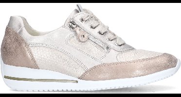 Waldläufer Himona Sneakers - Leatherlook - Dames - Zilver - Maat 42