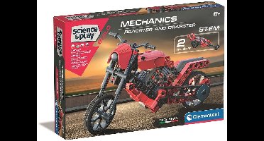 Clementoni Bouwset - Motor en raceauto - Constructieset - 1 set - Educatief speelgoed