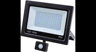 Hofftech Energiezuinige LED bouwlamp - 100W - met sensor - IP65 - 7000 lumen - 6000K
