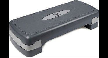 Umbro Stepper Fitness Verstelbaar 10‑15 cm – Fitness Step met Antislip Oppervlak – Aerobic Step voor Thuis – voor Revalidatie en Kracht – 68,3 x 29 x 10,4 cm