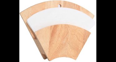Cosy & Trendy Koffiefilterhouder - Hout - 16X4.2X21.8CM