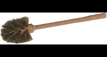 Toiletborstel hout union natuurvezel bruin - stevige borstel.
