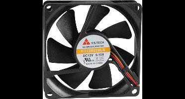 FD128020LB(2F3) Axiaalventilator 12 V/DC 42.48 m³/h (l x b x h) 80 x 80 x 20 mm