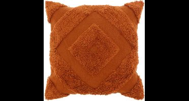 D- Unique Living - Kussen Lark 45x45cm Leather Brown
