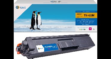 G&G TN423 toner Compatibel met Brother TN-423 Tonercartridge Magenta 1 stuk(s) - Huismerk