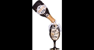 "Tijd voor Bubbels" Folieballon 86 x 177cm