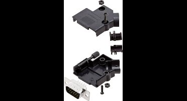 Amphenol Amphenol L17D45PK-P-15+L717HDA26P D-sub male connectorset 45 ° Aantal polen: 26 Soldeerkelk 1 stuk(s)