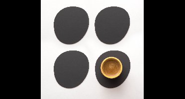 Vacavaliente - Home Accents Ruca Stone Coaster Set of 4 Pieces