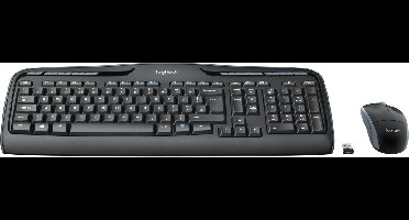 Logitech MK330 - Draadloos Toetsenbord - RF - QWERTZ - Duits - Zwart