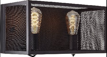 Brilliant Maze - Wandlamp - Zwart