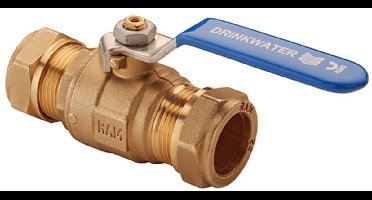 Raminex S.28 Kogelafsluiter - 28mm knel