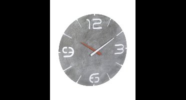 TFA Dostmann 60.3536.15 Wandklok Zendergestuurd 350 mm x 35 mm Beton-grijs