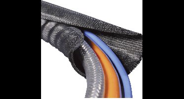 HellermannTyton 170-01014 Twist-In 19 Gevlochten slang Zwart Polyester 16 tot 19 mm 2 m