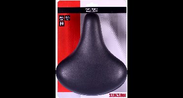 Simson Fietszadel Basic - zwart