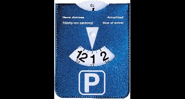Parkeerschijf blauw | 50 stuks