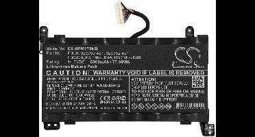 CoreParts MBXHP-BA0214 laptop reserve-onderdeel Batterij/Accu