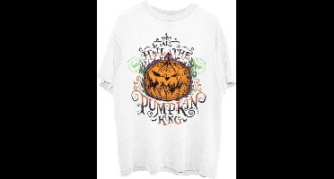 Disney The Nightmare Before Christmas - All Hail Unisex T-shirt - M - Wit