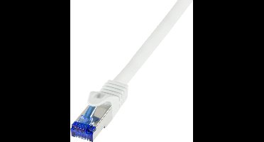 LogiLink C6A121S RJ45 CAT 6A S/FTP 30.00 m Wit 1 stuk(s)