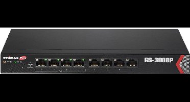 EDIMAX GS-3008P GS-3008P Netwerk switch 8 poorten PoE-functie