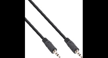 InLine 99932 1,5 m 3.5mm Zwart