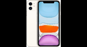 Apple iPhone 11 15,5 cm (6.1") Dual SIM iOS 13 4G 256 GB Wit