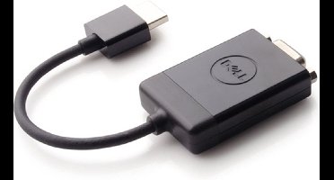 Dell 492-11682 Adapter [1x HDMI-stekker - 1x VGA-bus] Zwart
