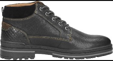 Australian Middelburg Veterschoenen Hoog - Zwart - Maat 41