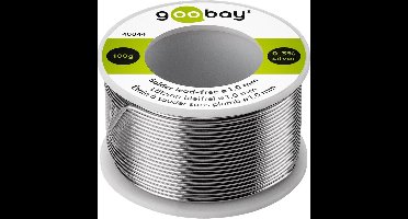 Loodvrije soldeertin 1mm - 100g