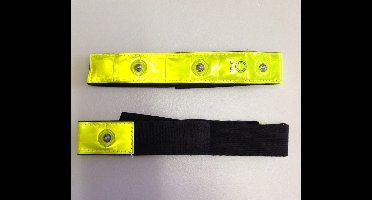 Reflecterende Hardloop / Fiets Sport Armband Met LED Licht - Lichtgevende Trail Running Light