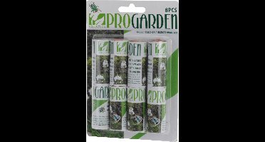 Pro Garden Insecten plakstrips - 24x - in koker - vliegen strips - ongediertebestrijding - geurloos - gifvrij - gebruik binnenshuis