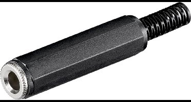 S-Impuls 6,35mm Jack (v) connector - plastic - 2-polig / mono