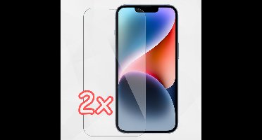 BukkitBow – Screenprotector voor iPhone 14 - Screen Cover Protector – Beschermglas voor iPhone – 2 Stuks