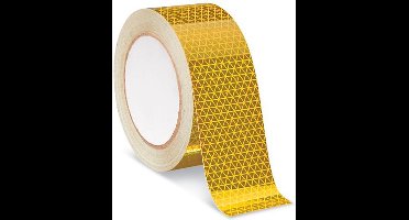 Reflecterende Tape Geel - Per meter - gecertificeerd ECE R104