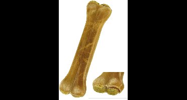 Petsnack - Hondensnack - Geperst Kauwbot Gevuld Met Kip - Gedroogde Buffelhuid - 20 cm - 5 stuks