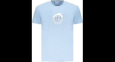 Trussardi Milano Logo Tee - Light Blue T-Shirts