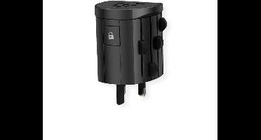 Skross ALPHA World Travel Adapter with Ground Plugs 7.0 AMP - Reisstekker